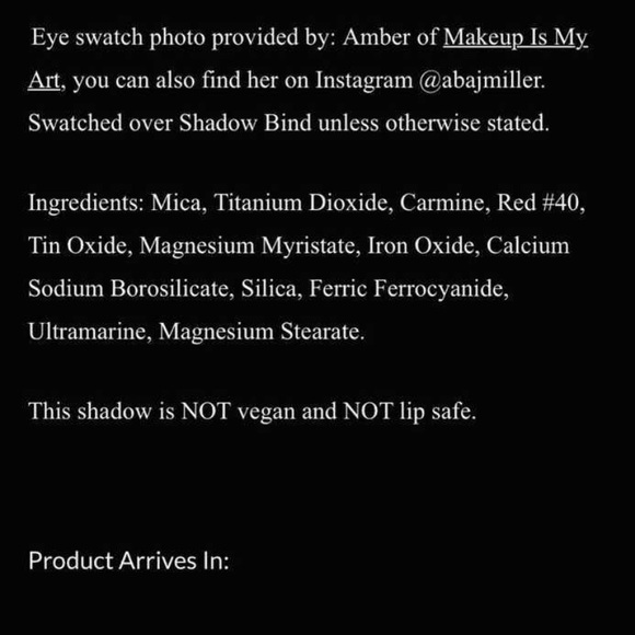 Honey island Swamp Monster Loose Pigmented Eyeshadow - Picture 8 of 8